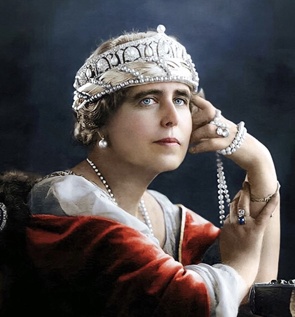 Queen Marie s Cartier Pearl Tiara The Royal Watcher