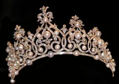 Württemberg Ornate Pearl Tiara | The Royal Watcher