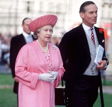 Queen's Williamson Pink Diamond Brooch